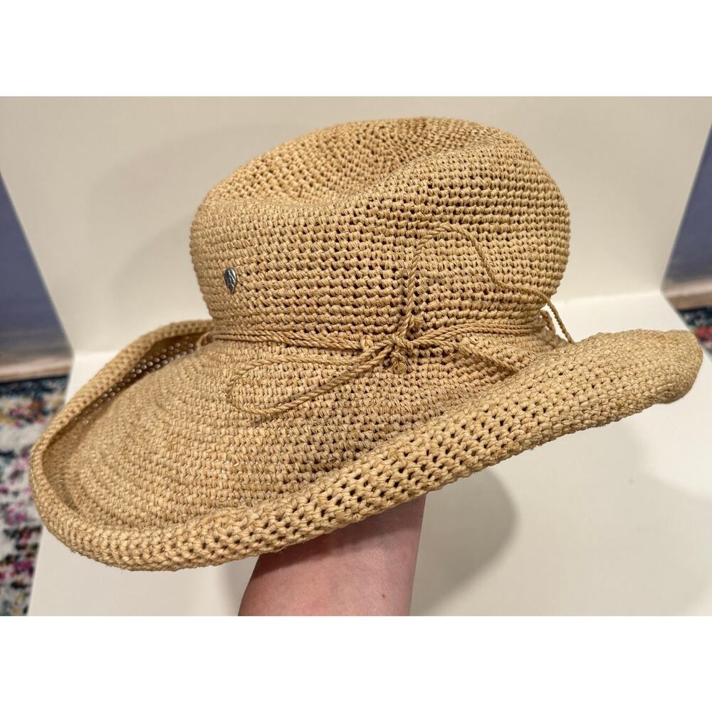 HELEN KAMINSKI 100% Raffia Provence 10 Packable Sun Hat One Size - Picture 3 of 5